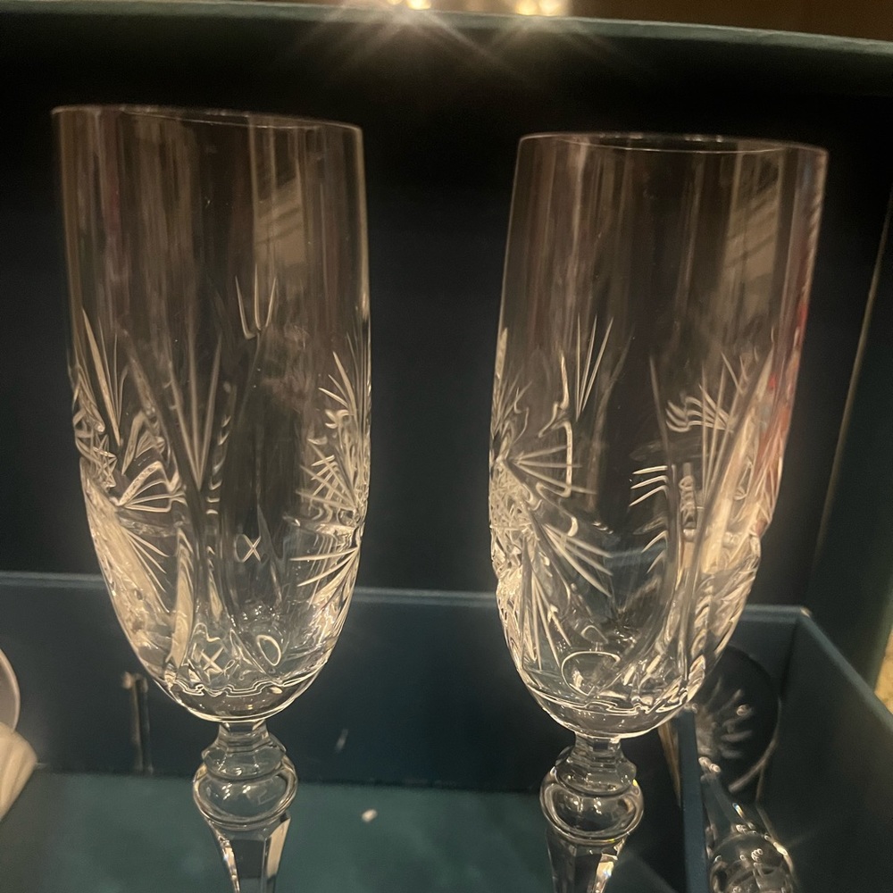 Bohemian Crystal Glasses